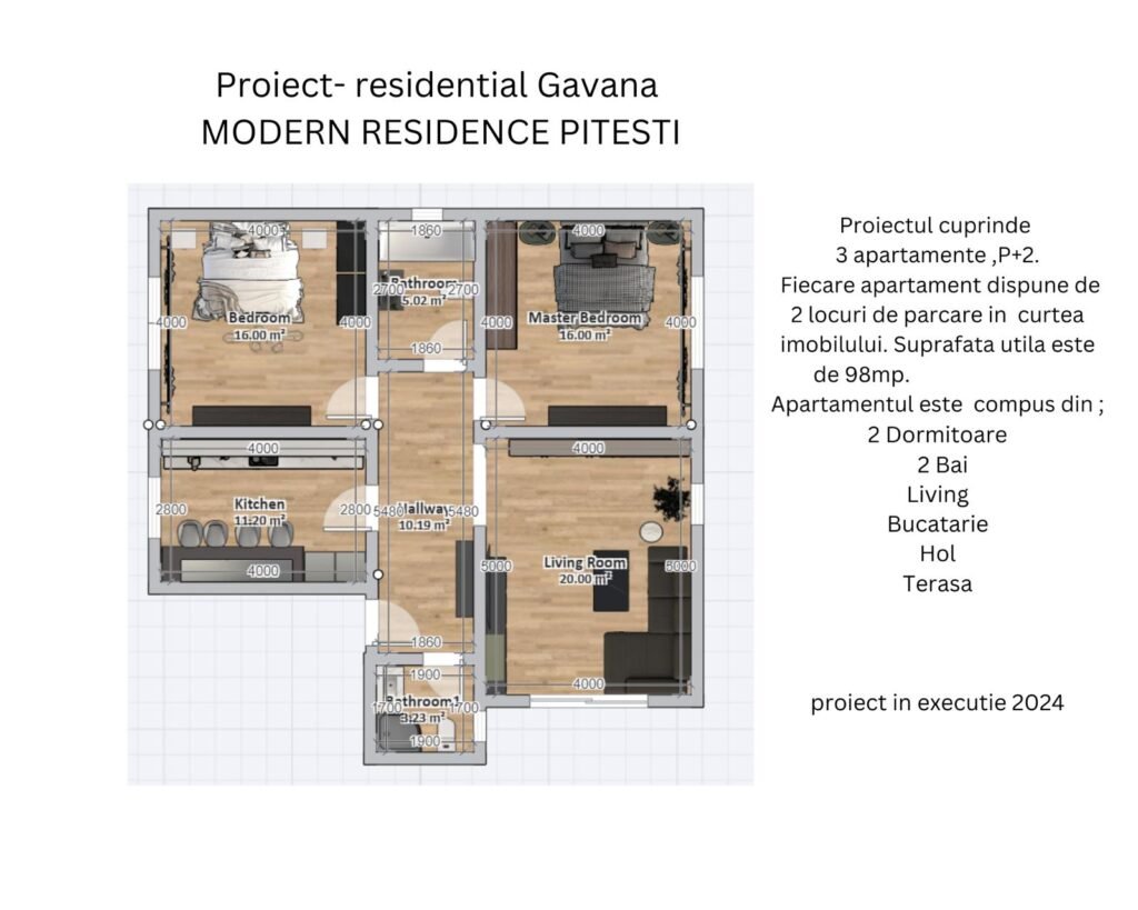 Proiect residential Gavana
